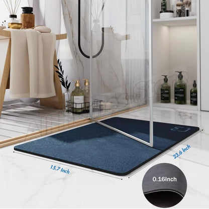 AquaStone Diatomite Stone Bath Mat