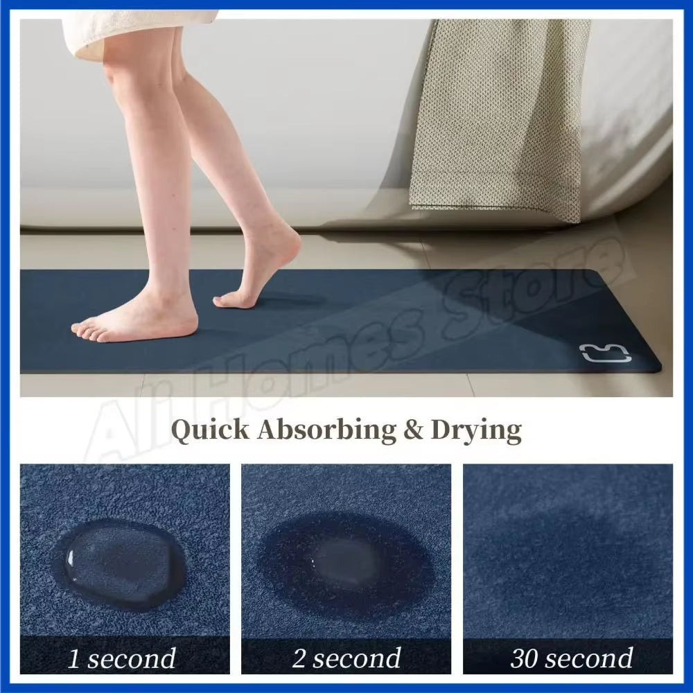 AquaStone Diatomite Stone Bath Mat