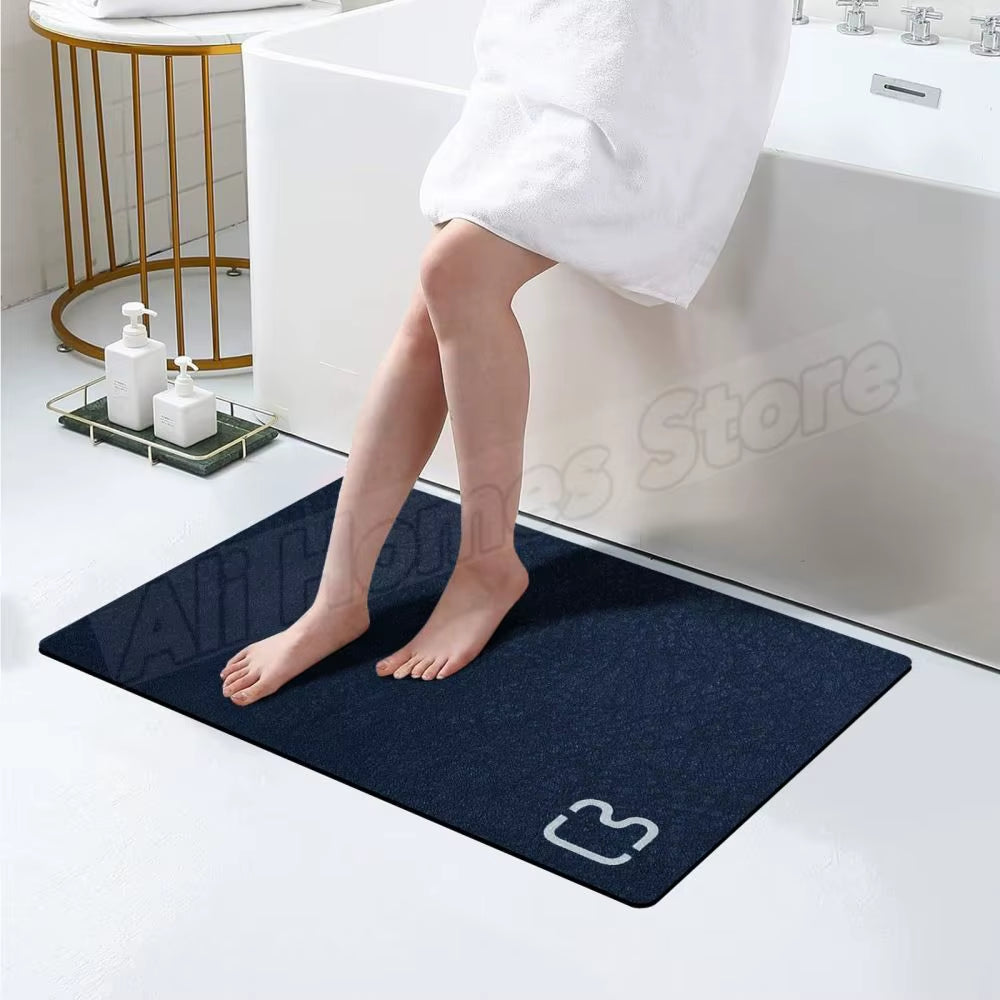 AquaStone Diatomite Stone Bath Mat